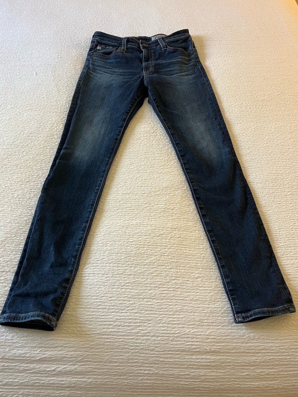 Ag Adriano Goldschmied Indigo Skinny Jeans